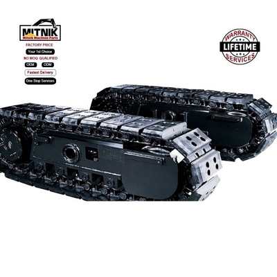Construction Works Undercarriage Parts Steel Track Chassis Concrete Paver Side Frame