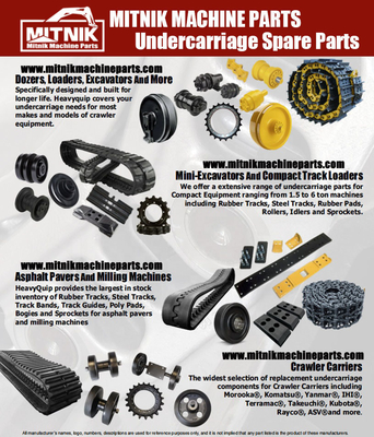 Komatsu PC100 Track Link Chain with John Deere Compatible Excavator Undercarriage Parts