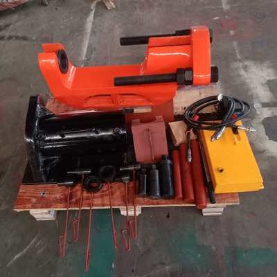 Portable Hydraulic Track Link Pin Press Pusher Machine for 20T-60T Excavator and Dozer Yellow