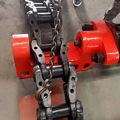 Portable Hydraulic Track Link Pin Press Pusher Machine for 20T-60T Excavator and Dozer Yellow