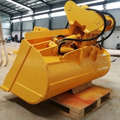 Yellow/Black Heavy-duty Rock Bucket for PC1250 R1200 EX1200 HD Machinery Repair Shops