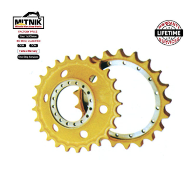 D3C Segments Dozer Sprocket Segment with Yellow/Black Design and Hardness Depth 8-12mm