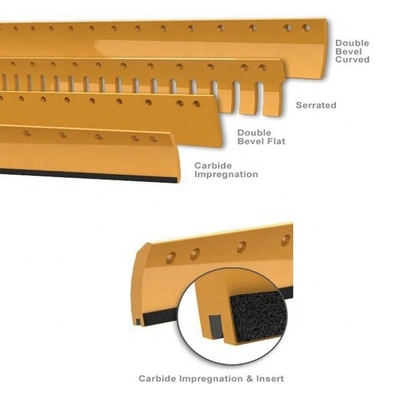 Boron HRC440-520HB Motor Grader Cutting Edges 5D9557 5D9558 5D9559 5D9561 5D9562