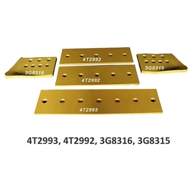 Cat 132-4725 Bulldozer and Loader Bolt-on Base Edge Double/Single Beveled Flat Cutting Edges