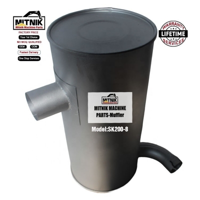 Excavator Spare Parts for Kobelco E25B Exhaust Muffler Pipes and Accessories