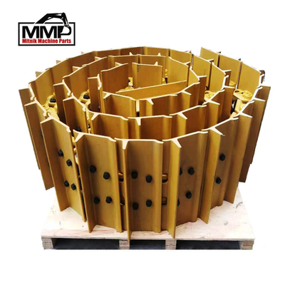 D4H LGP Bulldozer Undercarriage Part Track Shoe Assembly 35MnB 2001-4000 Working Hours