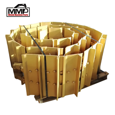 D4H LGP Bulldozer Undercarriage Part Track Shoe Assembly 35MnB 2001-4000 Working Hours