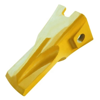 Yellow Excavator Bucket Tooth and Adaptor Part Number 2077014151RC for HD Bucket Type