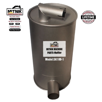 Excavator Spare Parts SK100-1 Silencer Muffler For Kobelco Construction Machinery