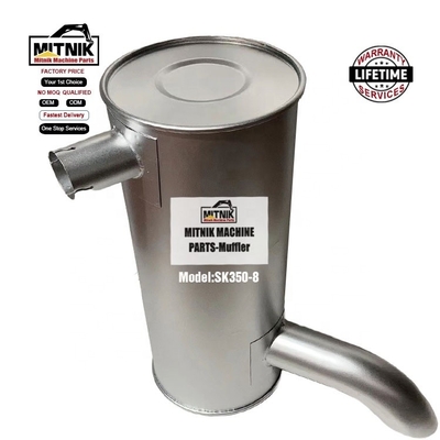 SK350-8 Excavator Digger Exhaust Silencer Muffler Construction Machinery Spare Parts
