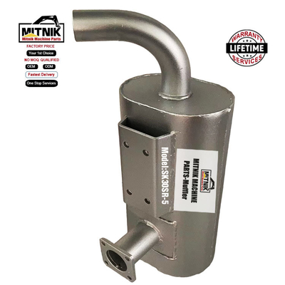 Construction Machinery Parts Excavator Spare Parts SK30SR-5 Exhaust Silencer Muffler