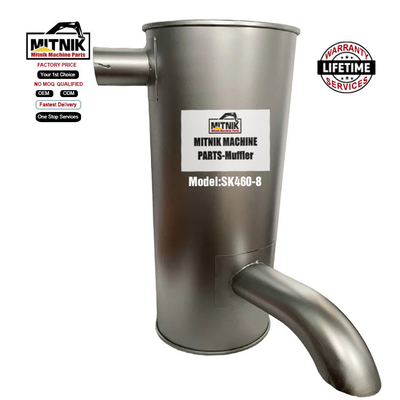 SK460-8 Muffler Excavator Parts Digger Exhaust Silencer for Food Beverage Promotion