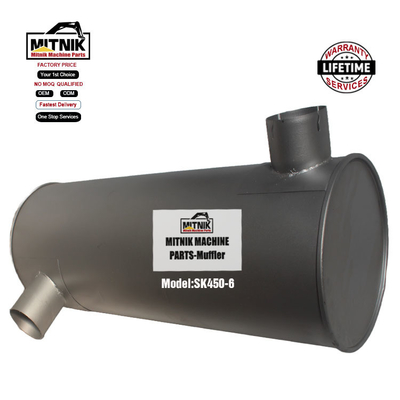 SK460-8 Muffler Excavator Parts Digger Exhaust Silencer for Food Beverage Promotion