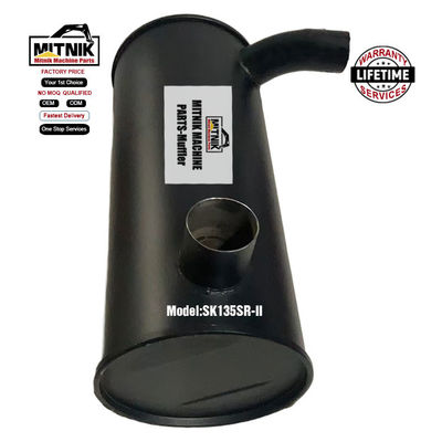 SK135SR-II Muffler Silencer Upgrade for Kobelco Excavator at Food Beverage