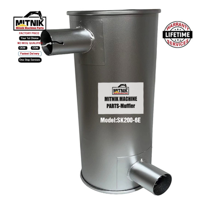 Construction Works Excavator Engine Silencer Exhaust Muffler for Kobelco SK200-6