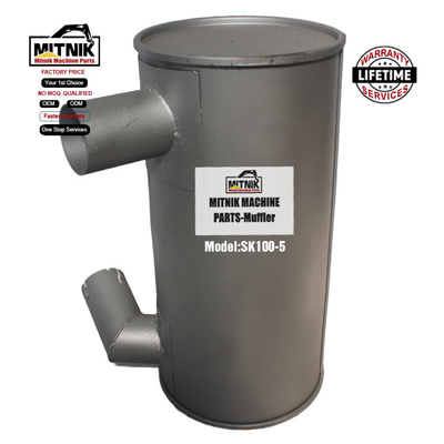 Best Sale Excavator Engine Parts Muffler Diesel Exhaust SK100 SK100-5 Muffler