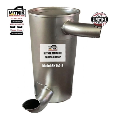SK140-8 Silencer Muffler for Excavator Construction Machinery Parts from OEM Standard