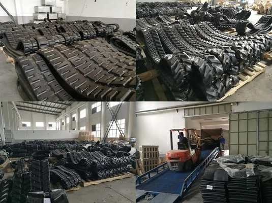 450*100*55 Rubber Track Best Choice for Takeuchi Tl12 Tl150 Tl240 Undercarriage Parts