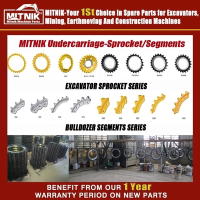 Bulldozer Undercarriage Parts D20 D30 D31 D3B D3C D3D D40-1 D4C Segment Wheel Sprocket