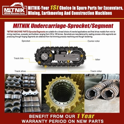 Bulldozer Undercarriage Parts D20 D30 D31 D3B D3C D3D D40-1 D4C Segment Wheel Sprocket