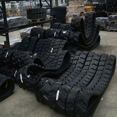 400x72.5x74 Rubber Tracks for Mini Excavator PC50 PC55 PC60 Nature Rubber Material