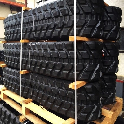 400x72.5x74 Rubber Tracks for Mini Excavator PC50 PC55 PC60 Nature Rubber Material