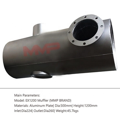 Customizable Color and Size 2128491 Engine Muffler for Caterpillar 314C 314Cl 314CR