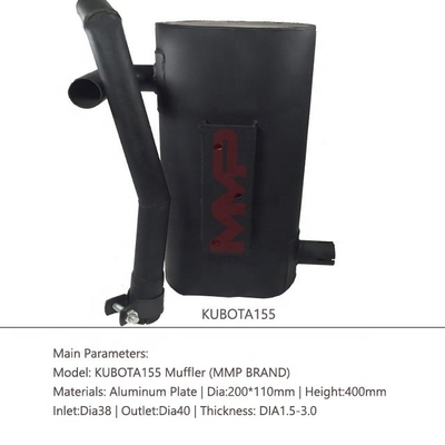 Customizable Color and Size 2128491 Engine Muffler for Caterpillar 314C 314Cl 314CR