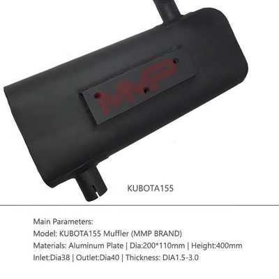Economical Exhaust Silencer Muffler for Hitachi ZAX650 ZAX460 ZAX450 ZAX370 Excavator