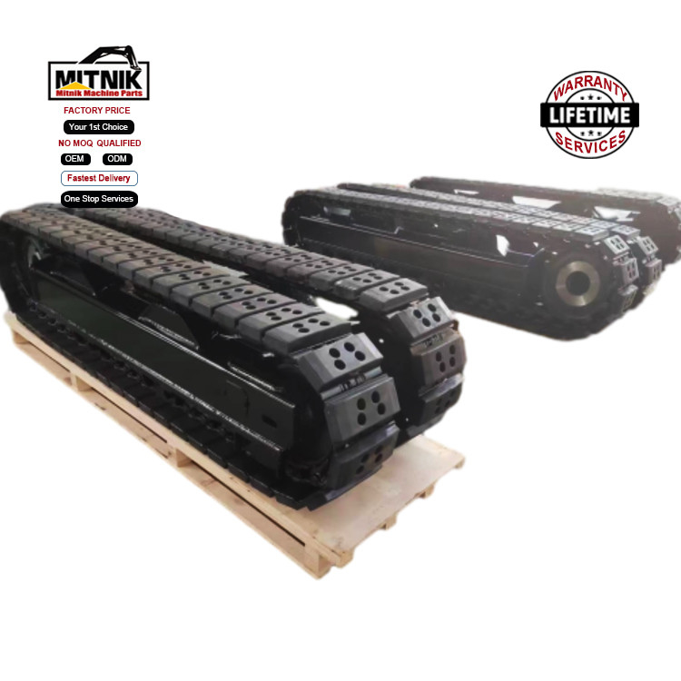 3T Rubber Track Chassis The and Durable Underframe for Construction Machinery