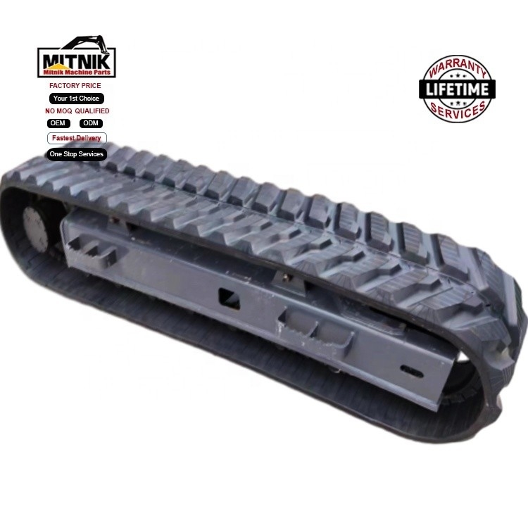 Excavator Undercarriage Parts 6 Ton Rubber Track Side Frame Chassis for Drilling Rigs