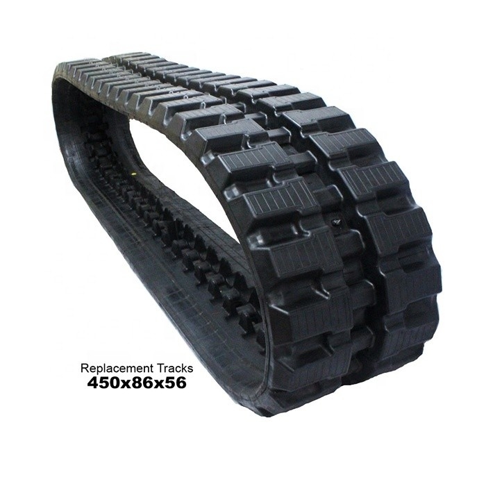 OEM Excavator Undercarriage Parts Rubber Track Pads Group for Industrial Machinery