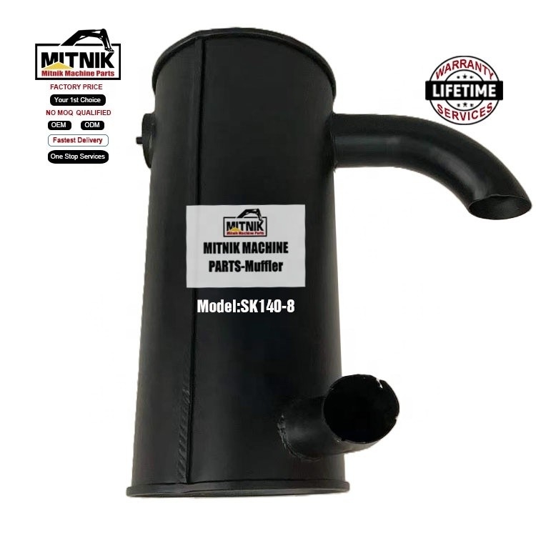 Technique Forging Casting 2 Excavator E320 Silencer Exhaust Muffler Pipes And Accessories