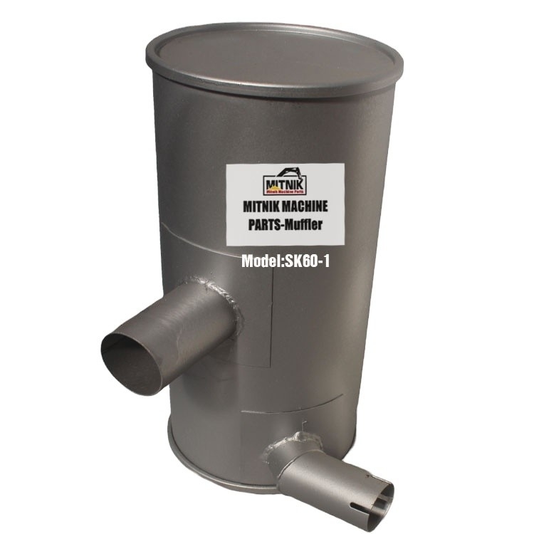 Excavator with the and Durable SK30 SK55 SK60-1 Muffler Silencer